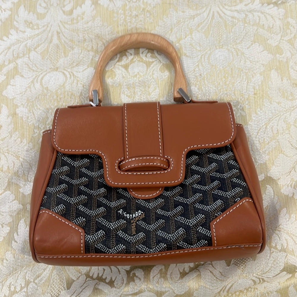 Brown handbag